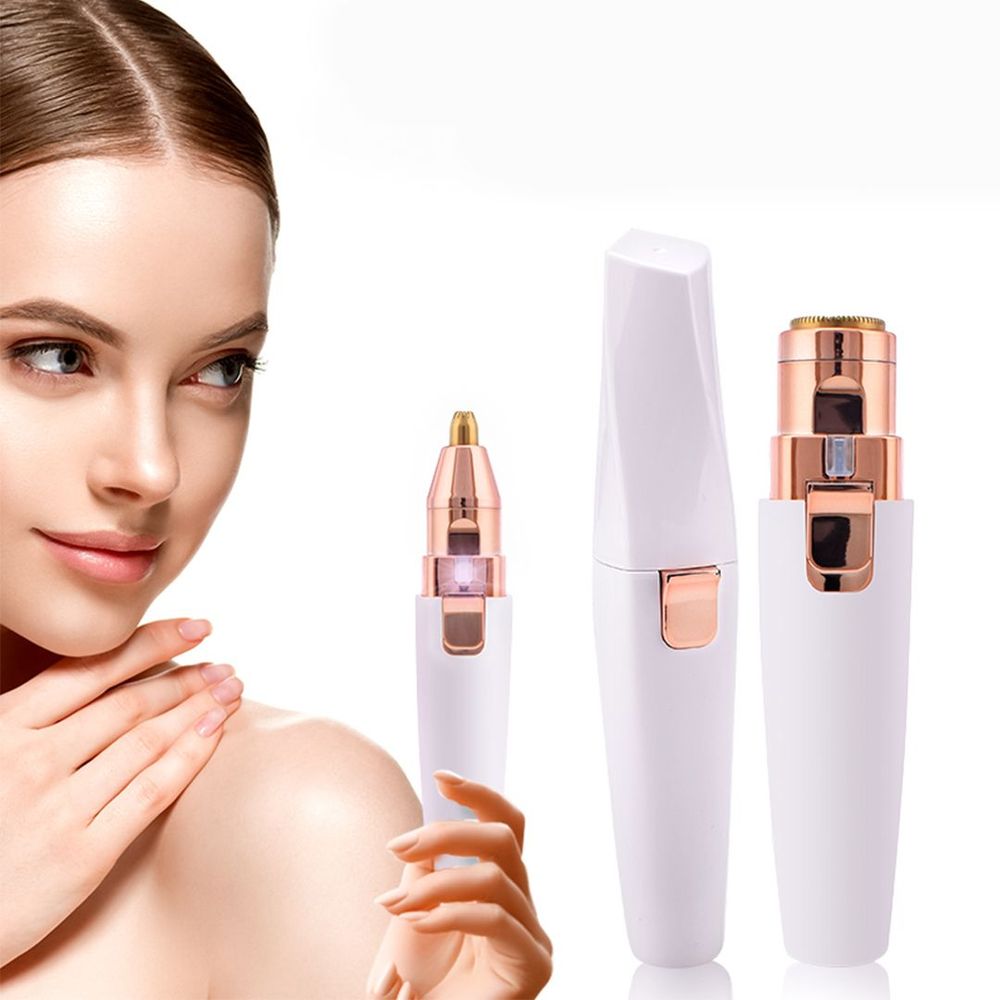 جهاز إزالة شعر الوجه 2 في 1 .