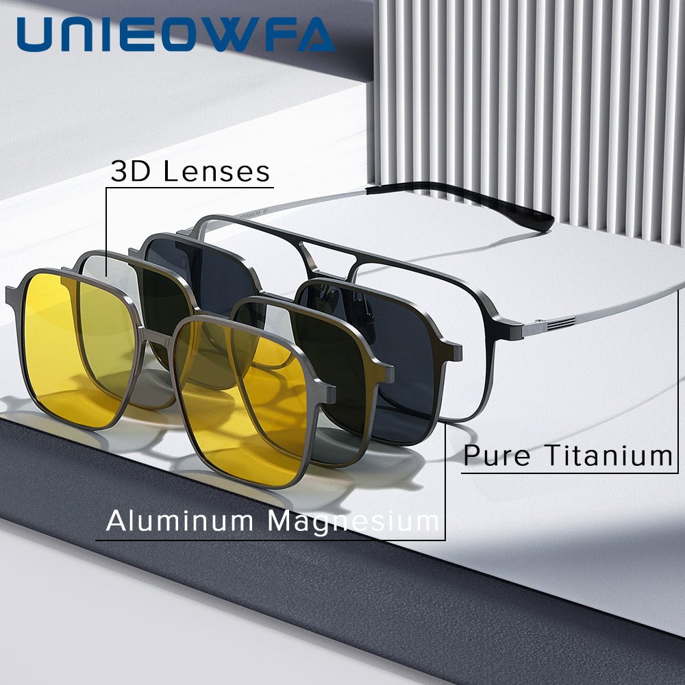 النظارة المميزة 4 في 1 - Makfool