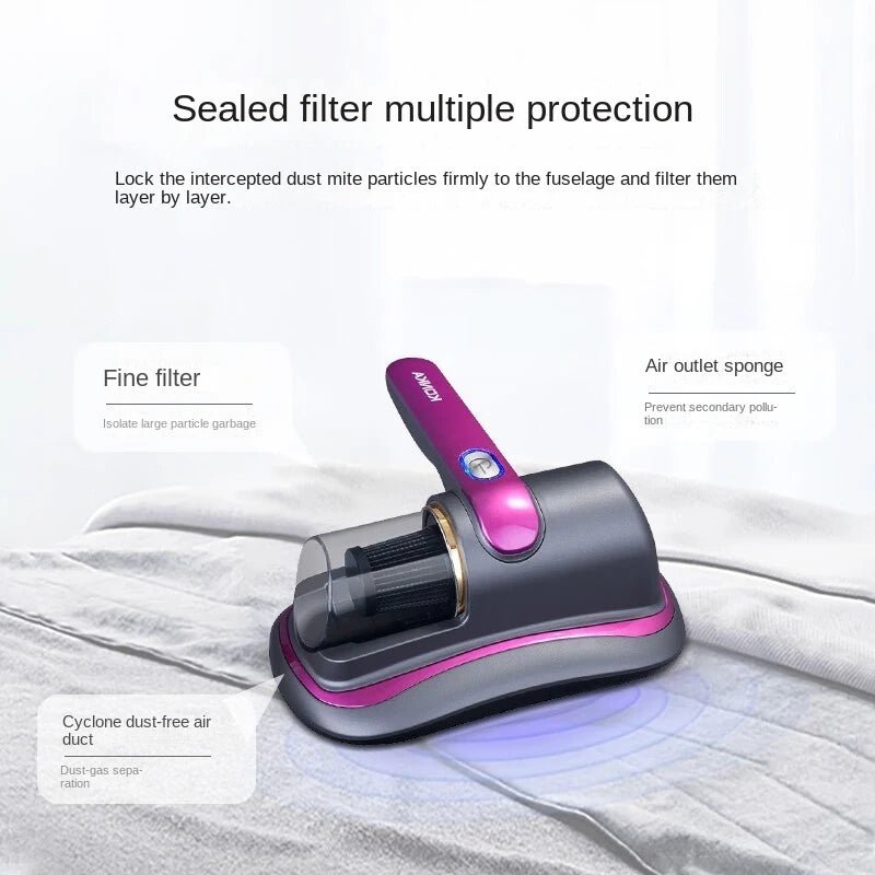 مكنسة كهربائية صغيرة المانية فعالة لإزالة الغبار والعث UAE - Makfool