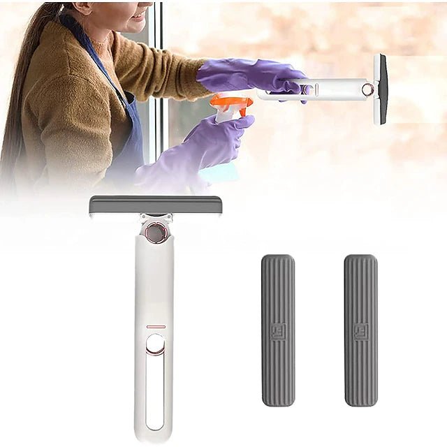 ممسحة صغيرة محمولة ذات ضغط ذاتي للأسطح والزجاج - Makfool