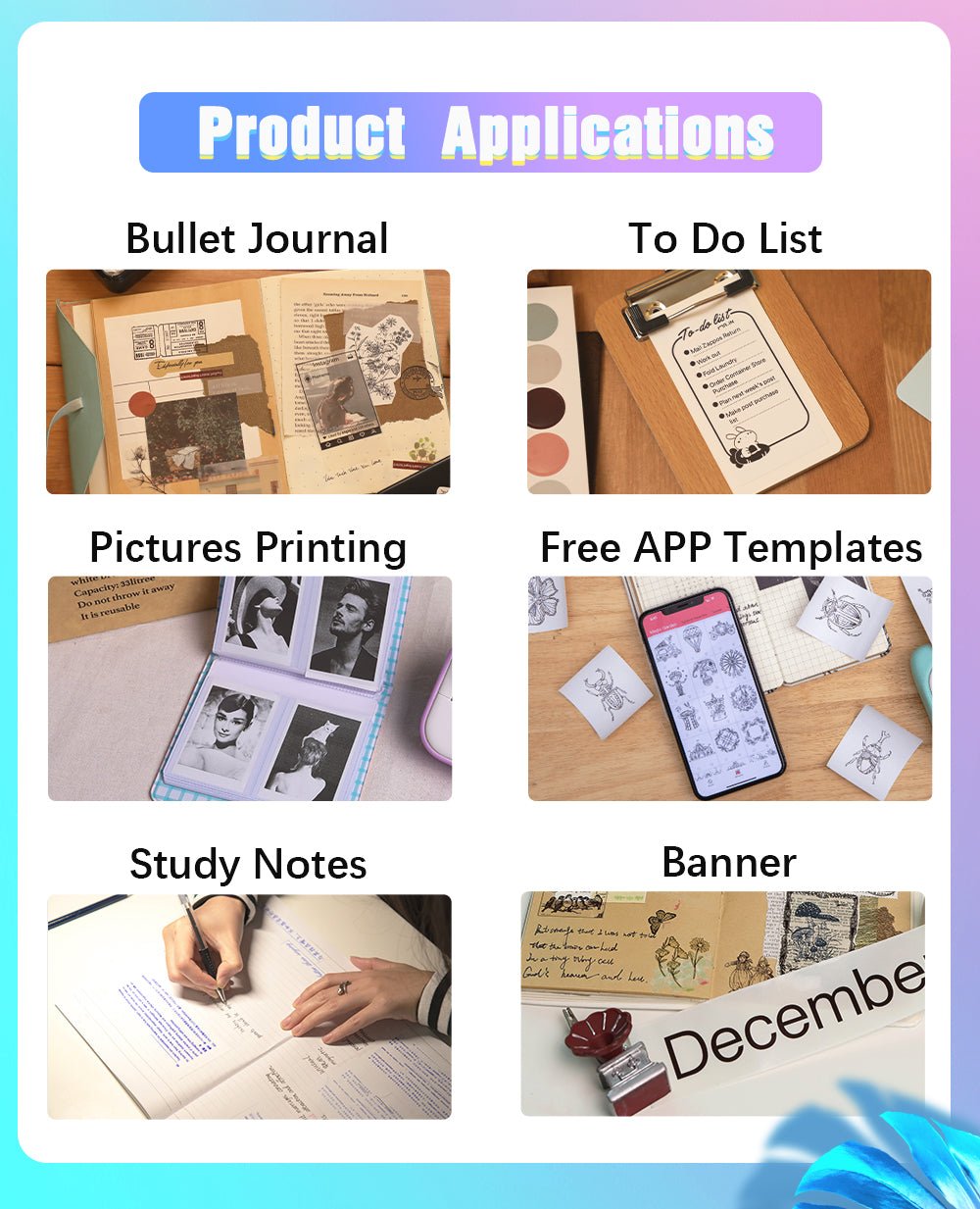 طابعة حرارية صغيرة مميزة - Makfool