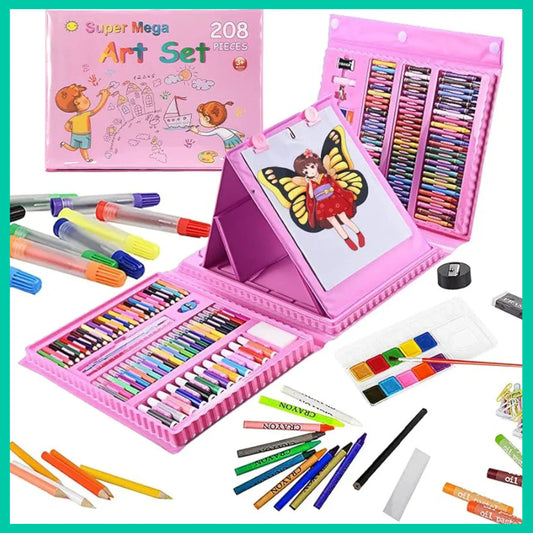 مجموعة الرسم الفاخرة للأطفال – إبداع بلا حدود