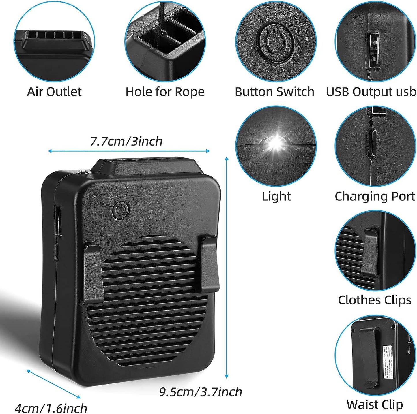 المروحة الذكية العملية الاصلية - Makfool