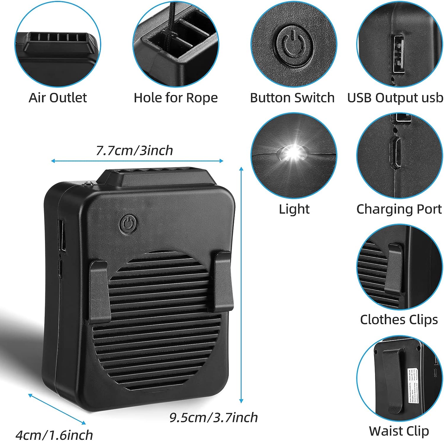 المروحة الذكية العملية الاصلية - Makfool