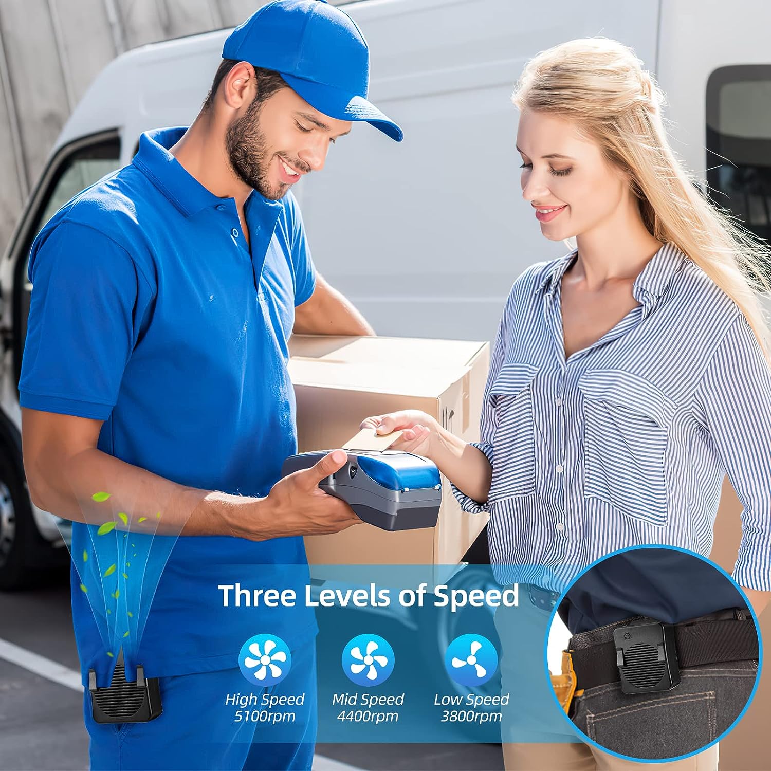 المروحة الذكية العملية الاصلية - Makfool