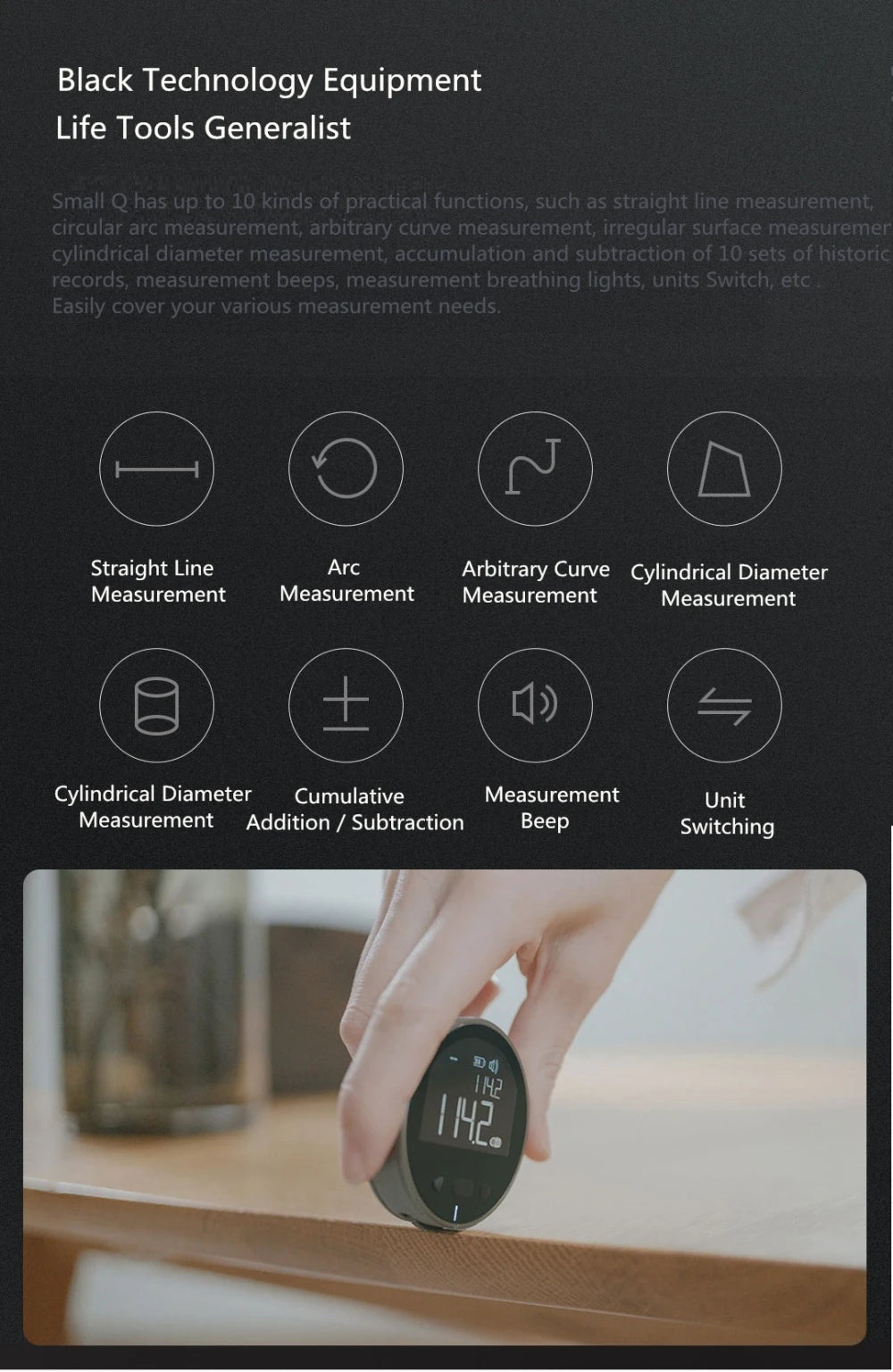 اسطوانة القياس الالكترونية الصغيرة المميزة - Makfool