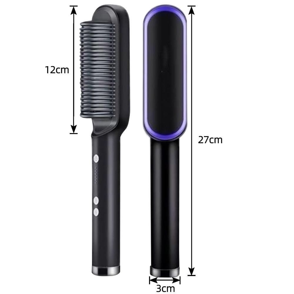 فرشاة الشعر الأيونية الحرارية uae - Makfool