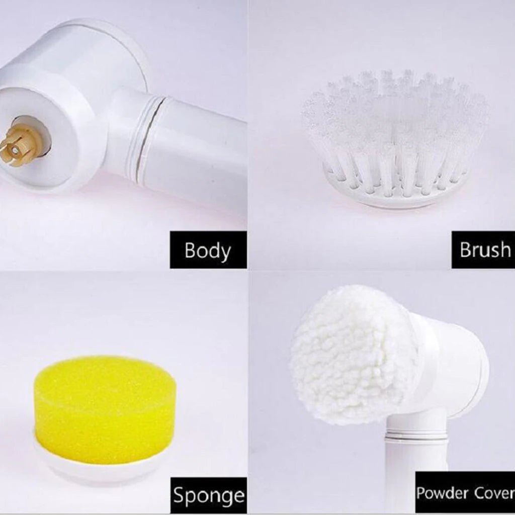 فرشاة التنظيف الكهربائية المميزة 3في1 - Makfool