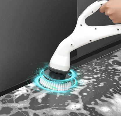 فرشاة التنظيف الكهربائية المميزة مع عدة رؤوس - Makfool