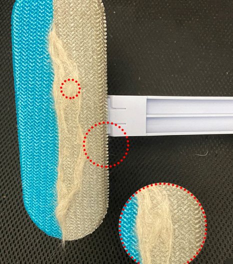 فرشاة ازالة الشعر والوبر متعددة الوظائف المميزة - Makfool