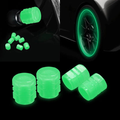 غطاء صمام الإطار اللامع - 12 قطعة UAE - Makfool