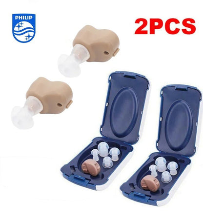 جهاز المساعدة على السمع بتكبير الصوت مزدوج للحد من الضوضاء UAE - Makfool