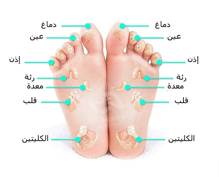 جهاز مساج القدمين الذكي الأكثر مبيعاً - Makfool