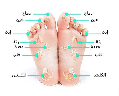 جهاز مساج القدمين الذكي الأكثر مبيعاً - Makfool