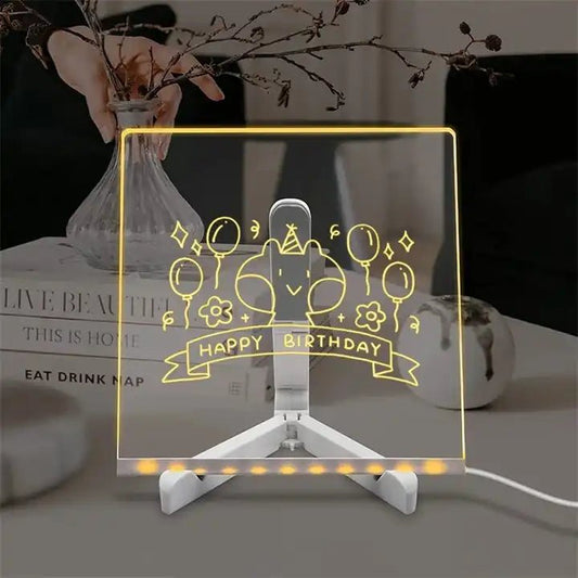 لوح LED مضيء للكاتبة والرسم - Makfool