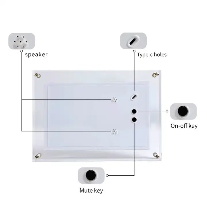 MemoryFrame™ إطار الصور الرقمي - Makfool