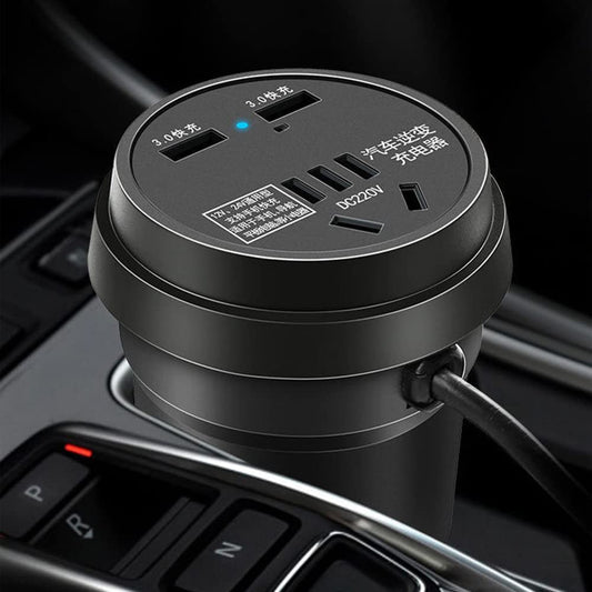 محول شاحن السيارة متعدد الاستخدامات الأكثر مببيعاً - Makfool