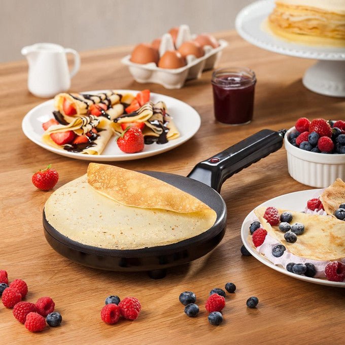 مقلاة جرانيت كهربائيه لصنع الكريب و البانكيك الأكثر مبيعاً UAE - Makfool