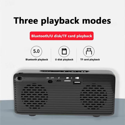 منبه بلوتوث متكلم بطاقة لاسلكية محمولة على مدار الساعة uae - Makfool