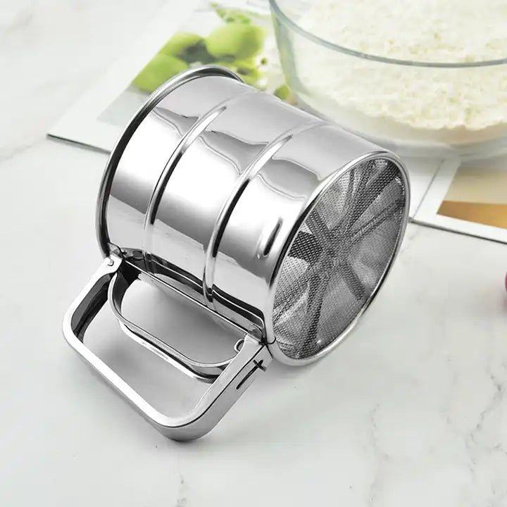 منخل الدقيق الفولاذي المقاوم للصدأ (اشتري واحد واحصل على الثاني مجانا) - Makfool