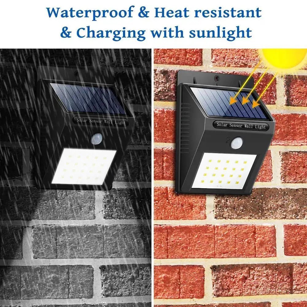 مصباح يعمل بالطاقة الشمسية مقاوم للماء (6 قطع) uae - Makfool