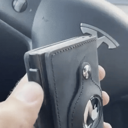 tk محفظة الجيب الجلدية بنظام حماية RFID. - Makfool