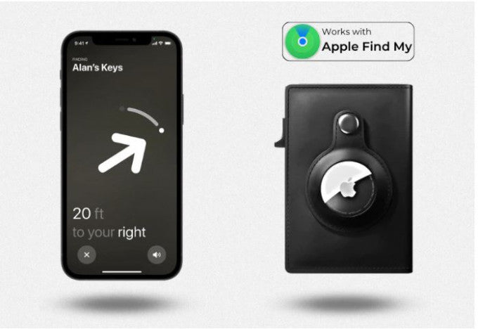 tk محفظة الجيب الجلدية بنظام حماية RFID. - Makfool