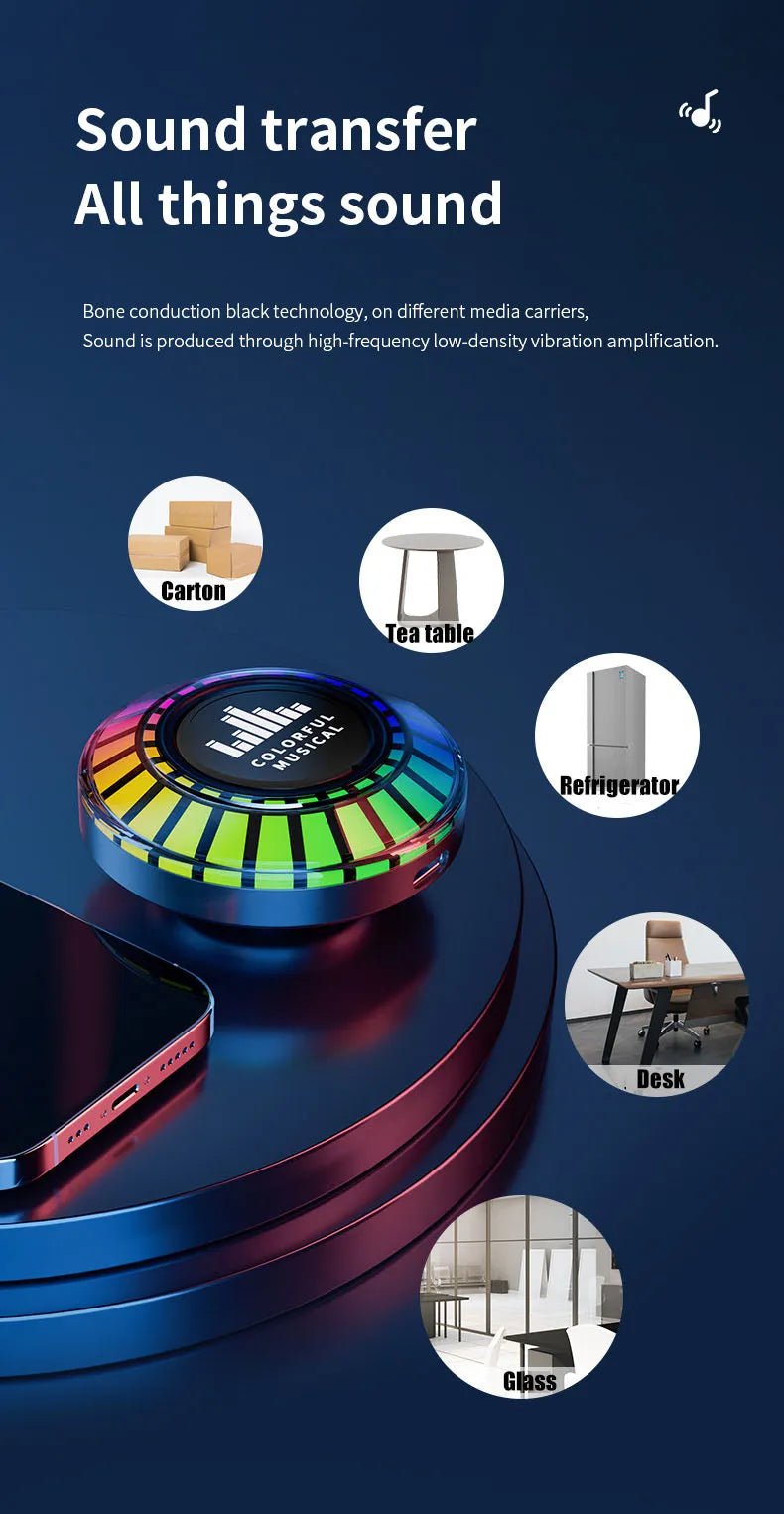 uae مكبر صوت قووي مع اضاءة - Makfool